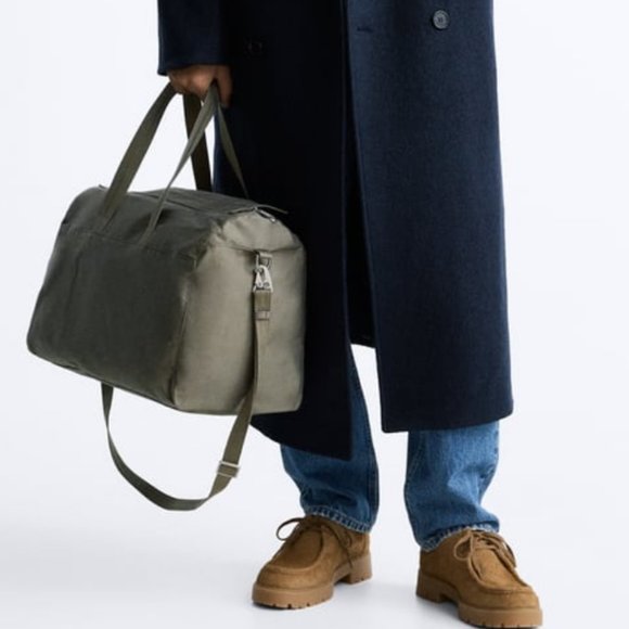Zara Duffel Bag "LIKE NEW" - Picture 1 of 16